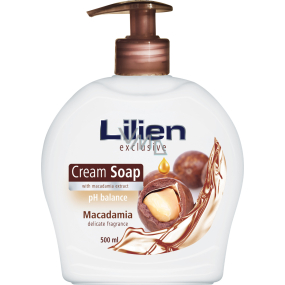 Lilien Macadamia płynne mydło, 500 ml Lilien Macadamia płynne mydło, 500 ml