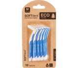 Soft Dent Eco szczoteczka międzyzębowa zakrzywiona M 0,6 mm 10 sztuk