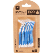 Soft Dent Eco szczoteczka międzyzębowa zakrzywiona M 0,6 mm 10 sztuk