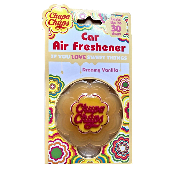 Chupa Chups Dreamy Vanilla - Wanilia wćasz do auta 1 sztuka
