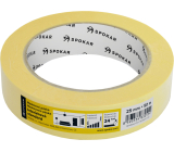 Spokar Papírová zakrývací páska, 1 den, do 60 °C, rozměry 25 mm x 50 m