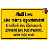 Nekupto Humorná cedulka Muži jsou jako místa 15x10 cm 1 kus