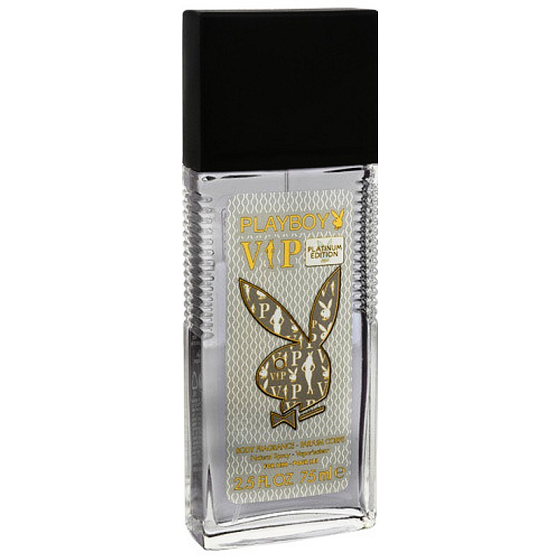 Playboy VIP Platinum Edition parfémovaný deodorant sklo pro muže 75 ml