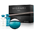 Bvlgari Aqva pour Homme toaletní voda pro muže 50 ml + balzám po holení 40 ml + sprchový gel na tělo a vlasy 40 ml, dárková sada