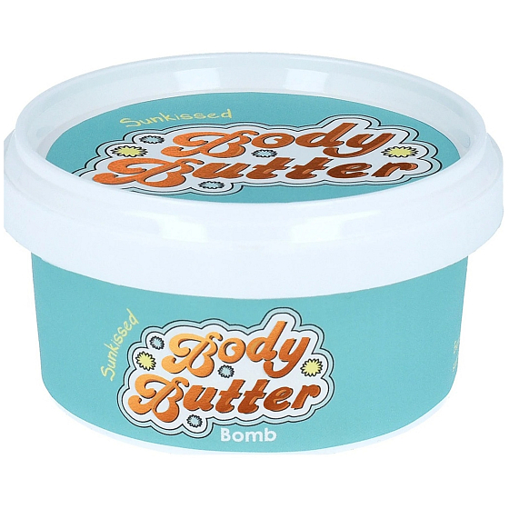 Bomb Cosmetics Sunkissed Shimmering Slunečně Přírodní třpytivé tělové máslo ručně vyrobeno 210 ml
