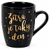Albi Hrnek se zlatým textem Zítra je taky den černý 300 ml
