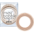 Invisibobble Slim Bronze Me Pretty Gumička do vlasů bronzová spirálová 3 kusy