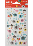Apli Stickers Elephants naklejki z motywem słonia 1 arkusz 15047