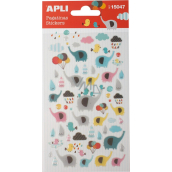 Apli Stickers Elephants naklejki z motywem słonia 1 arkusz 15047