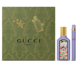 Gucci Flora Gorgeous Magnolia woda perfumowana 50 ml + woda perfumowana dla kobiet 10 ml miniatura, zestaw prezentowy dla kobiet