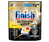 Finish tabletki do zmywarki Ultimate Plus All in 1 Cytryna, tabletki do zmywarki 72 sztuk