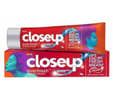 Closeup Everfresh Red Hot zubní pasta se svěžím složením 90 g