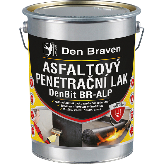 Den Braven DenBit BR-ALP asfaltowy penetracyjny lak, 4,5 kg