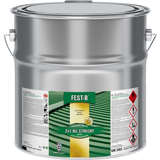 FEST-B S2141, antykorozyjny powłok na żelazo, 0101 jasnoszary, 12 kg