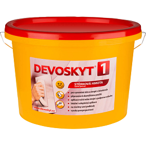 Devoskyt grubość 1, masa szpachlowa do wnętrz, 21 kg