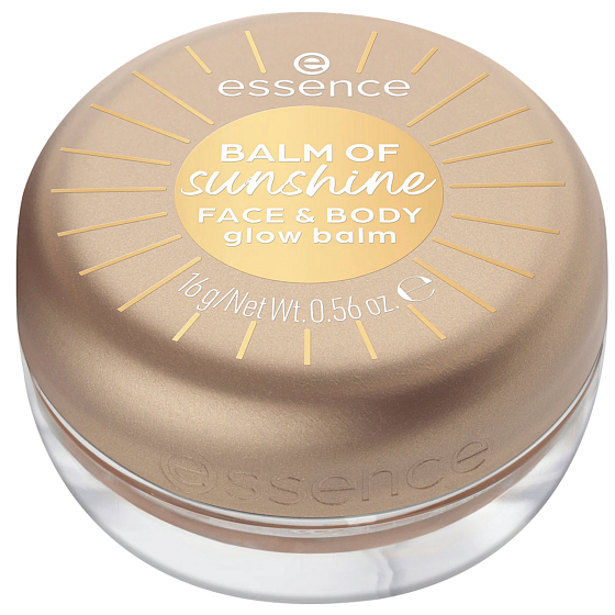Essence rozświetlający balsam do twarzy i ciała BALM OF sunshine 20 Séduction du Soleil, 16 g