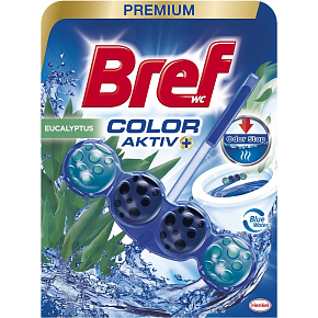 Bref WC blok Color Aktiv Eucalyptus, 50 g