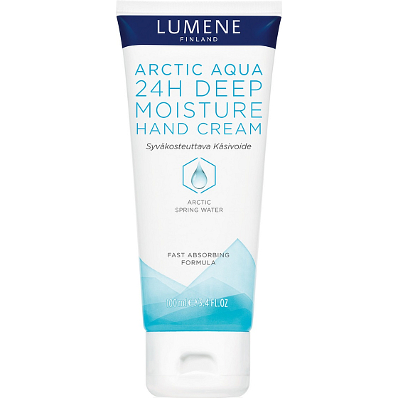 Lumene Arctic Aqua 24h Deep Moisture Hand Cream Hloubkově hydratační krém na ruce 100 ml