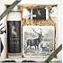 Bohemia Gifts Pro myslivce sprchový gel 200 ml + ručně vyráběné mýdlo 30 g + dekorační kachlík s potiskem 10 x 10 cm, kosmetická sada