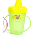 First Steps Jungle Pals 3+ hrnek se dvěma uchy zelený Opice 236 ml