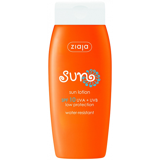 Ziaja Sun SPF10 voděodolné mléko na opalování 150 ml