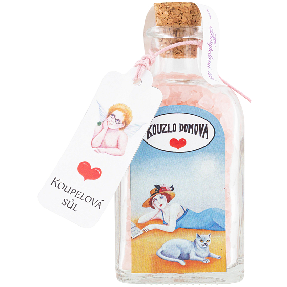 Bohemia Gifts Kouzlo domova - Šípky a Růže sůl do koupele 110 g