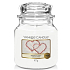Yankee Candle Snow In Love - Zakochany śnieg zapachowa świeca Classic średnie szkło 411 g