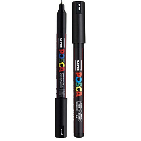 Posca Uniwersalny akrylowy marker 0,7 mm czarny PC-1MR
