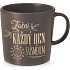 Nekupto Kafetearie hrnek tmavý Začni každý den s úsměvem 300 ml