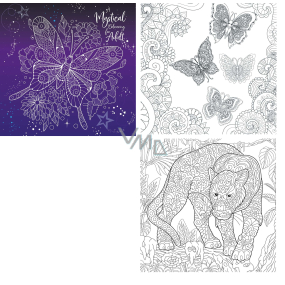 Ditipo Mystical Colouring for Adult relaksujące kolorowanki dla dorosłych 36 stron 300 x 300 mm