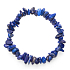 Bransoletka Lapis Lazuli elastyczna cięta naturalny kamień 19 cm, jakość AA, kamień transformacji