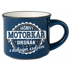 Albi Espresso hrneček - Vášnivý motorkář drsňák s dobrým srdcem