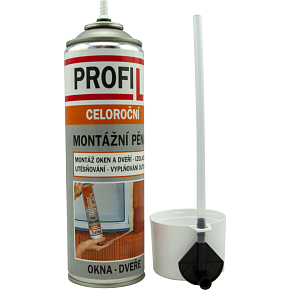 Profil pianka montażowa, rurkowa, 500 ml