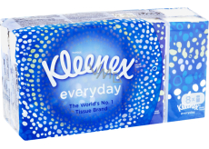 Kleenex 2-warstwowe chusteczki papierowe Everyday, 8× 9 sztuk