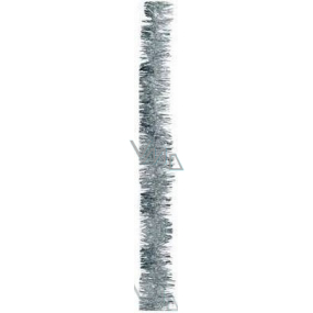 Łańcuch świąteczny, srebrny długość 200 cm