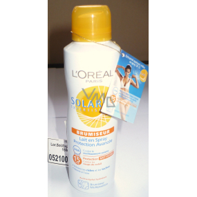 Loreal Paris Solar Expertise SPF15 opalovací mléko 150 ml sprej Loreal Paris Solar Expertise SPF15 opalovací mléko 150 ml sprej