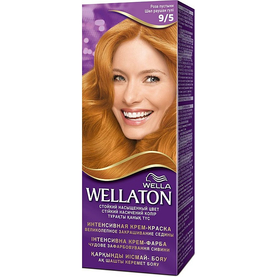 Wella Wellaton Intense Color Cream krémová barva na vlasy 9/5 pouštní růže