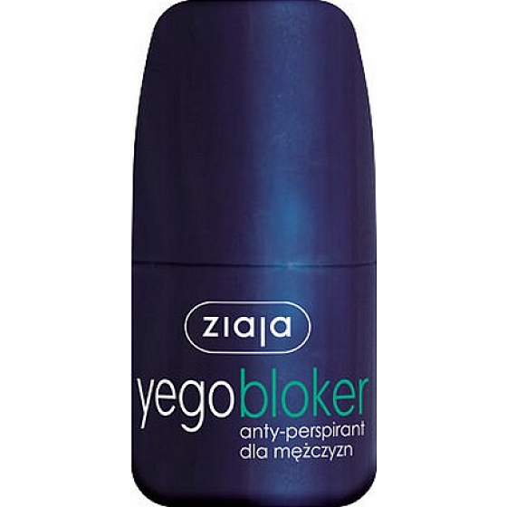 Ziaja Yego Men Blocker kulkowy antyperspirant dezodorant roll-on dla mężczyzn 60 ml