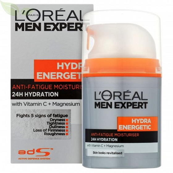 Loreal Paris Men Expert Hydra Energetic nawilżający krem przeciw zmęczonej skórze 50 ml