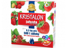 Agro Kristalon Truskawka wodorozpuszczalne uniwersalne nawozy 0,5 kg na 250 l nawadniania