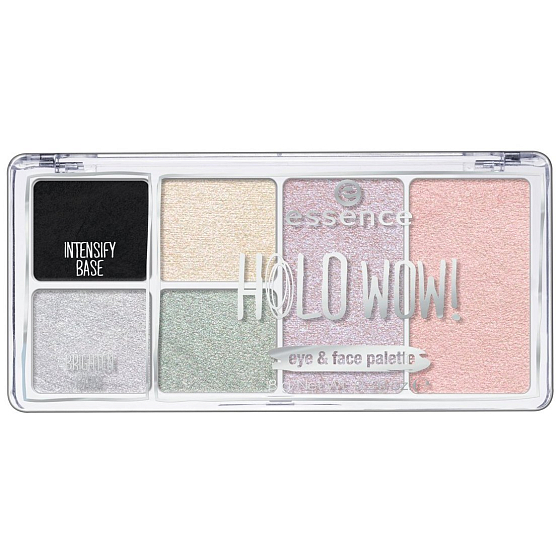 Essence Holo Wow! paletka na oči a obličej 04 Holo Wow! 8 g