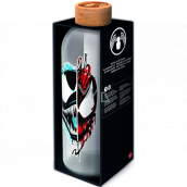 Epee Merch Marvel Venom butelka szklana z licencjonowanym motywem 1030 ml