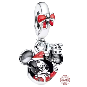 Zawieszka ze srebra 925 Disney Boże Narodzenie, charms do bransoletki