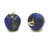 Jablko poznania z Lapis Lazuli i Ametystu, naturalny kamień 2,7 x 15 mm, kamień harmonii