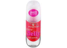 Essence Glossy Jelly lak do paznokci z owocowym zapachem i wysokim blaskiem 03 Sugar High 8 ml