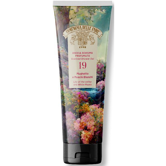 Compagnia Delle Indie 19 Lily of the Valley and White Musks żel pod prysznic perfumowany 250 ml