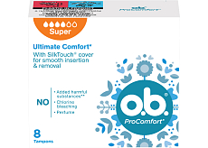 O.B. ProComfort Super tampony, 8 ks