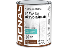 DENAS NA DŘEVO–ZÁKLAD podkład do drewna, biały, 0,7 kg