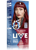 Schwarzkopf Live Ultra Brights semi-permanentna farba do włosów 026 Ciemna czerwień 50ml