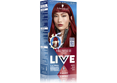Schwarzkopf Live Ultra Brights semi-permanentna farba do włosów 026 Ciemna czerwień 50ml